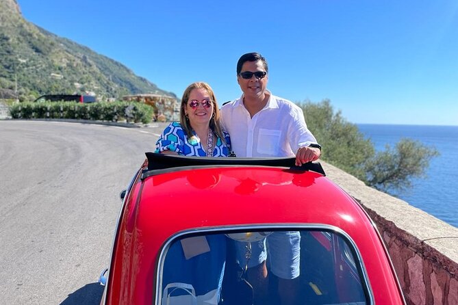 Private Amalfi Coast Vintage Fiat 500 Tour: Positano to Amalfi - Stop 2 in Praiano: Town Time Plus Another Photo Spot