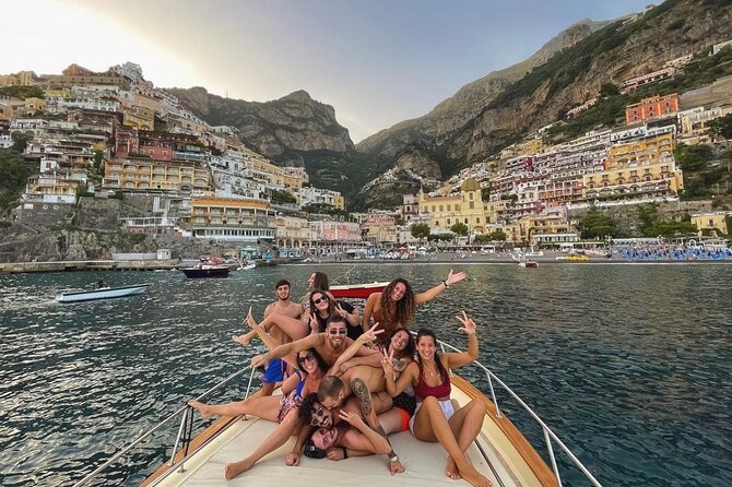 Private boat tour along Amalfi Coast - Entering Positano from the water: your first swim + city views
