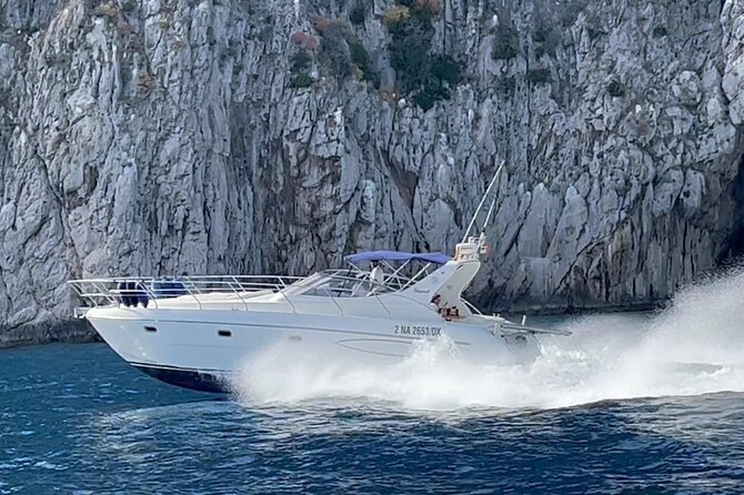 Private Cruise to Capri and Amalfi coast from Positano or Amalfi - yacht 40' - Amalfi Coast sailing segment: Positano, Amalfi, Li Galli, Nerano