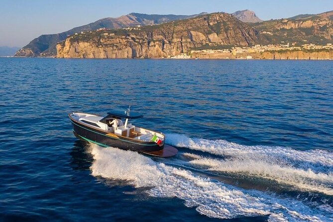 Private Full-day Luxury Boat Tour to Capri from Amalfi Coast - Marina Piccola swim break: calmer water, big relaxation payoff