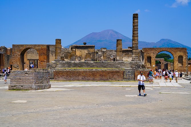 Private Skip-the-Line Pompeii & Mt. Vesuvius Tour from Positano - The big public buildings: Teatro Grande and the Basilica