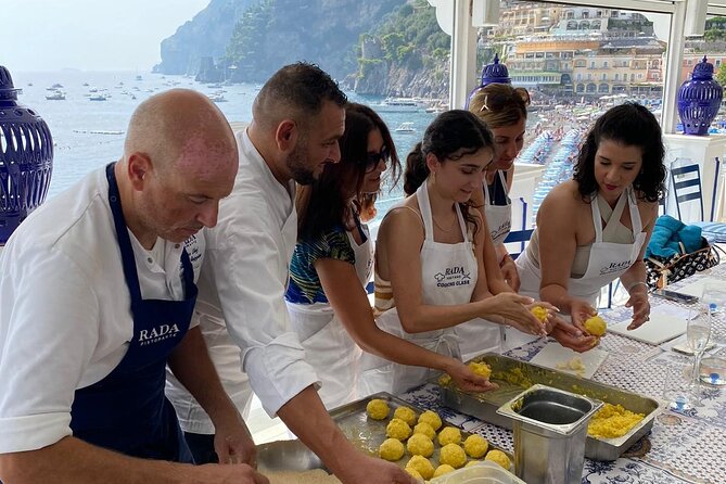 Rada Rooftop Cooking Class in Positano - Chef Andreajn Ruggiero: where the fun meets the food