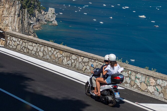 Scooter rental to visit the Amalfi Coast - Where you can go on your own time: Amalfi, Ravello, Sorrento, and beach stops