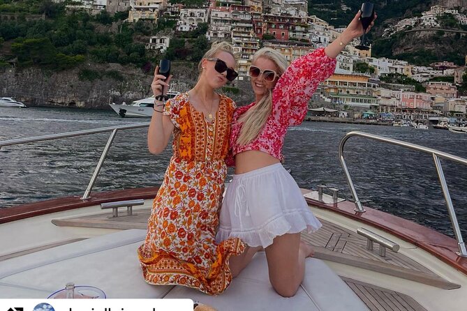 Shared Sunset Cruise from Positano with Drinks & Snacks 1.5-Hour - Getting Comfortable: Life Jackets, Towels, Snorkel Gear, and a Small Group
