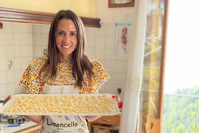 Small-Group Cooking Class in Positano: Gnocchi, Tiramisù & Drinks - The aperitivo that sets the mood: prosecco, smoked cheese, salami