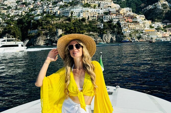 Sunset Cruise & Dinner Stop, Depart from any Amalfi Coast town! - Where you board: Marina Grande in Positano (or another assigned Amalfi town)