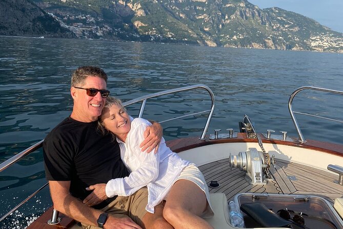 Sunset tour by private boat from Positano, Praiano or Amalfi - Price and Value: $587.15 for Up to 5 People