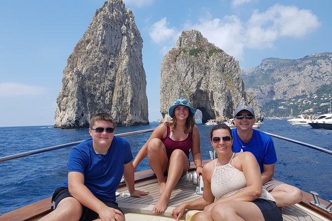 Very Small Group Capri Boat Excursion with Transfer from Positano - Your Capri time: 3 to 4 hours to choose your own adventure