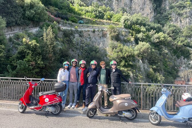 Vespa Tour of Amalfi Coast Positano and Ravello - Amalfi and Atrani: maritime roots and the pastel-photo moment
