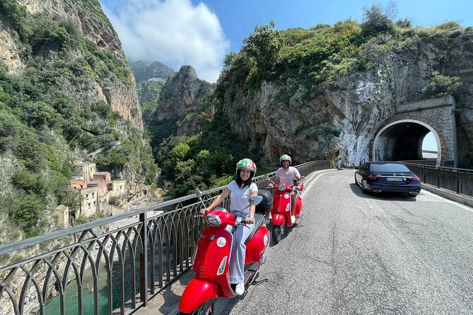 Vespa Tour of Amalfi Coast Positano and Ravello - Grotta dello Smeraldo, Fiordo di Furore, and Praiano: quick stops with big atmosphere